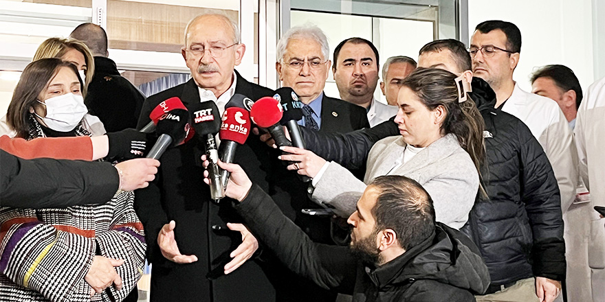 CHP lideri Kılıçdaroğlu: "Türkiye’nin yüreği yanıyor”