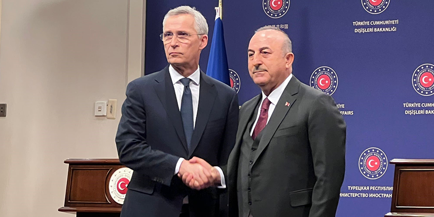 Dışişleri Bakanı Çavuşoğlu, NATO Genel Sekreteri Stoltenberg ile görüştü