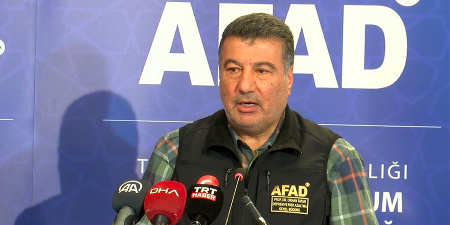 Orhan Tatar: "Hatay'da 116 artçı deprem oldu"