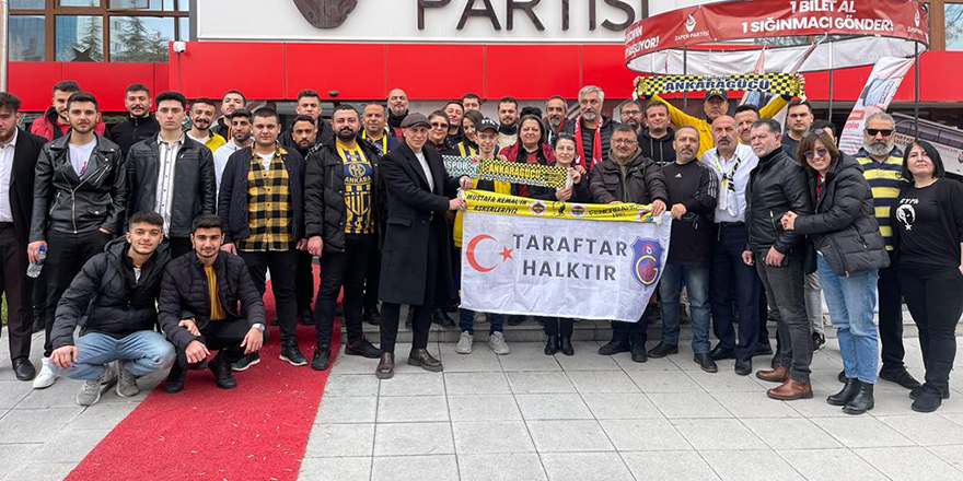 Zafer Partisi Ankara İl Başkanlığı’ndan Fenerbahçe taraftarına destek