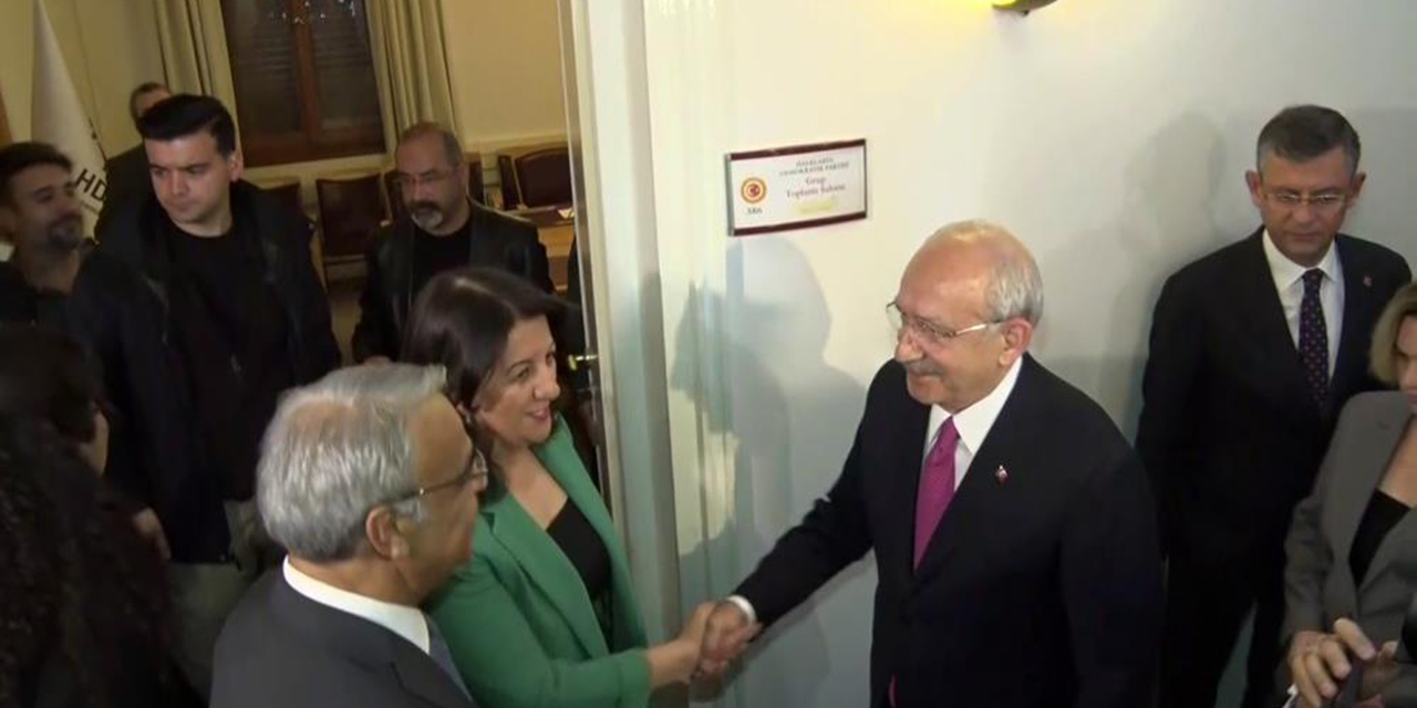 Kılıçdaroğlu-HDP görüşmesi başladı