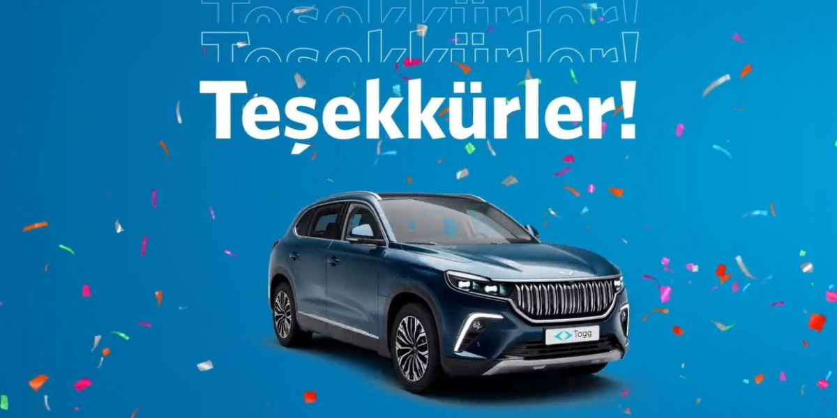 TOGG T10X modeli için ön sipariş başvuru sayısı 177 bini aştı