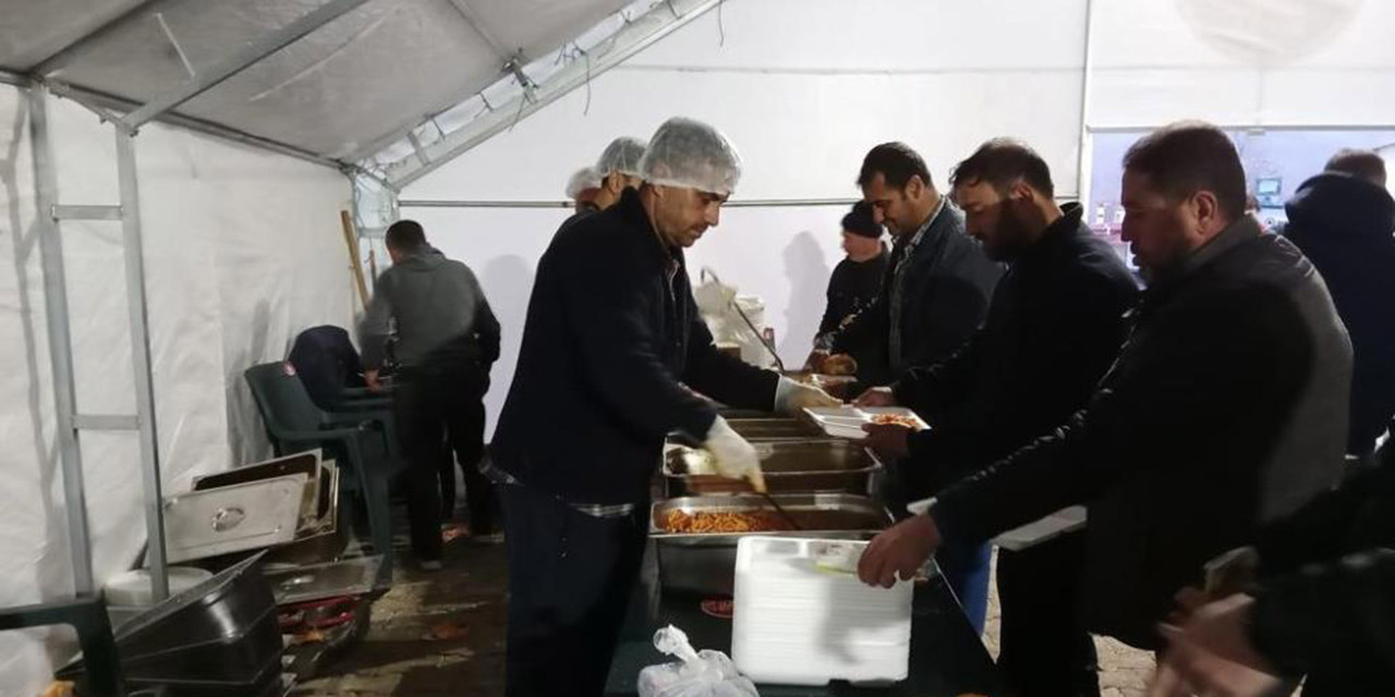 Başkentten deprem bölgelerine 2 bin 500 kişilik iftar yemeği
