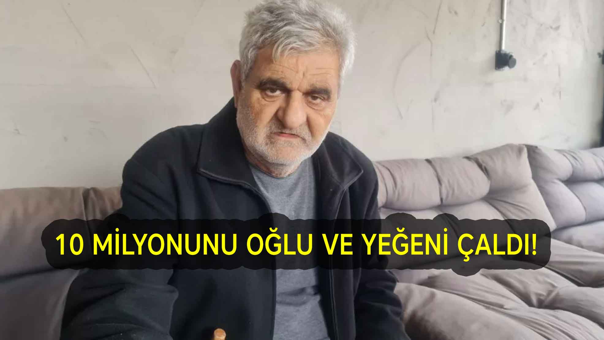 Yoğun bakımdayken oğlu ve yeğeni banka hesabını boşalttı!