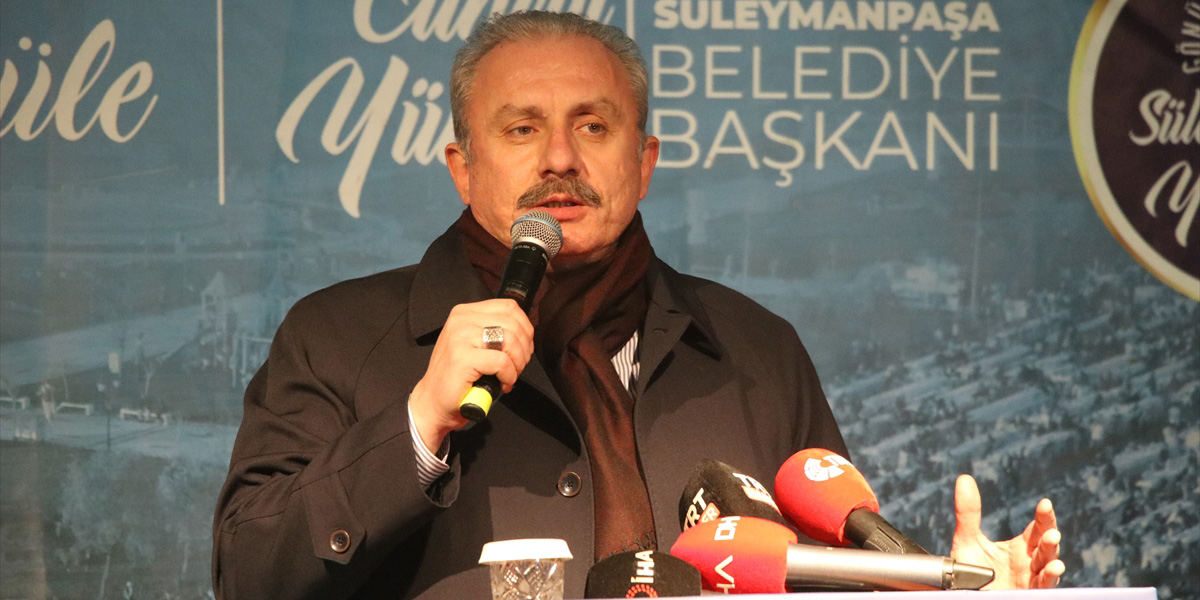 Mustafa Şentop, Tekirdağ'da iftar programına katıldı