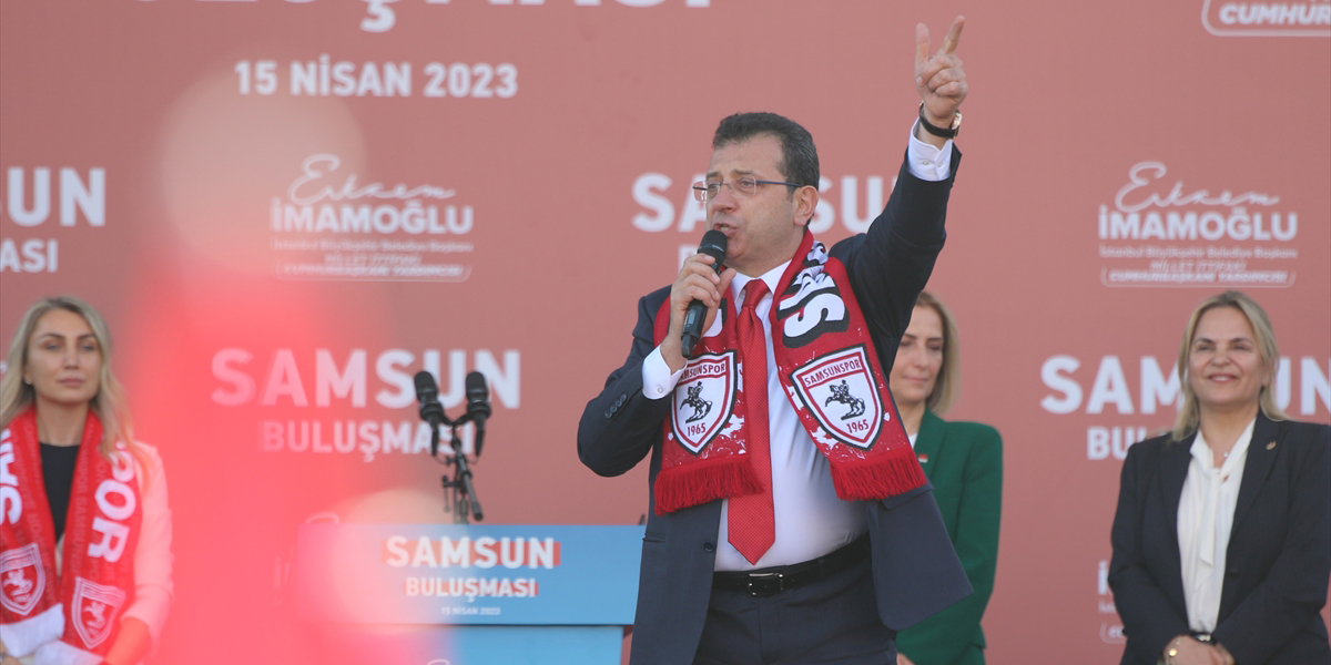 İBB Başkanı İmamoğlu:  Samsun benim zihnimde gençlik demek