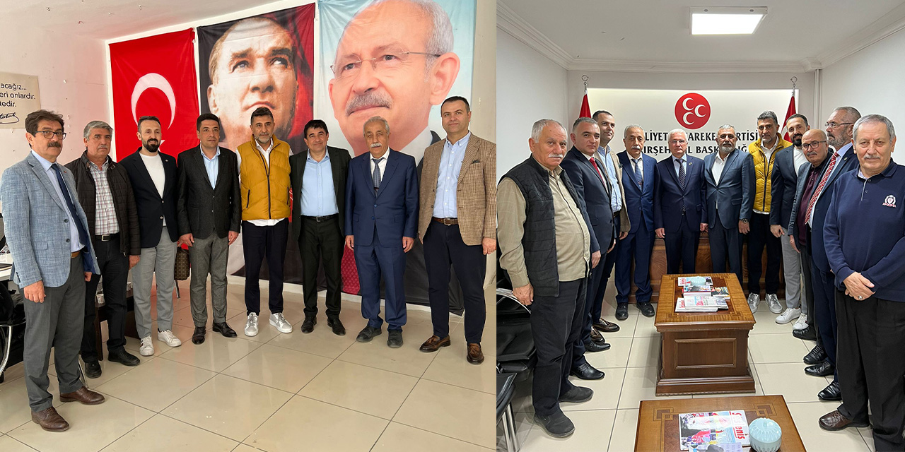 KIRSİAD yönetiminden Kırşehir'li adaylara tebrik ziyareti