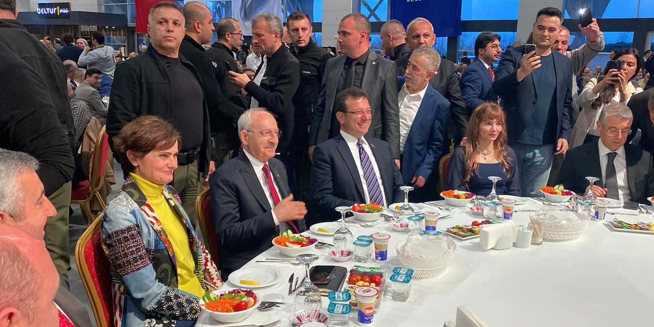 Kemal Kılıçdaroğlu, Ulaşım Esnaf Odaları ve Birlikleri üyeleri ile iftarda buluştu