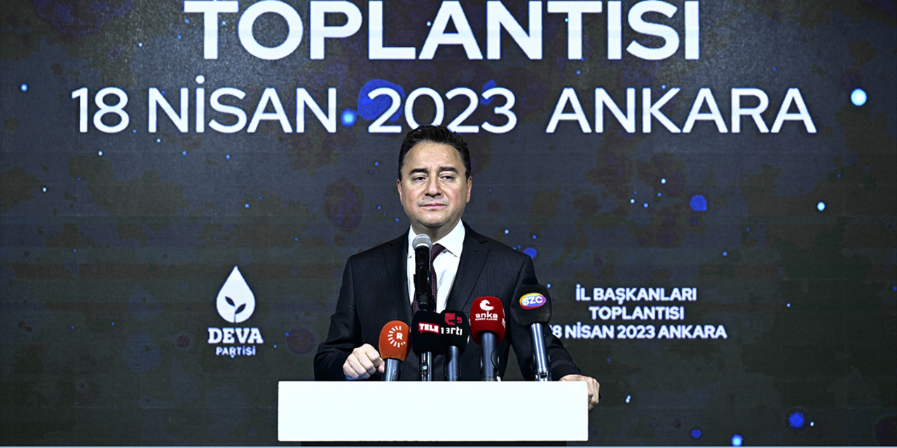 DEVA Partisi Genel Başkanı Babacan, partisinin il başkanları toplantısında konuştu