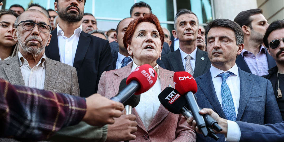 İYİ Parti Genel Başkanı Akşener: Bir oy Kemal'e bir oy Meral'e alabilir miyim?