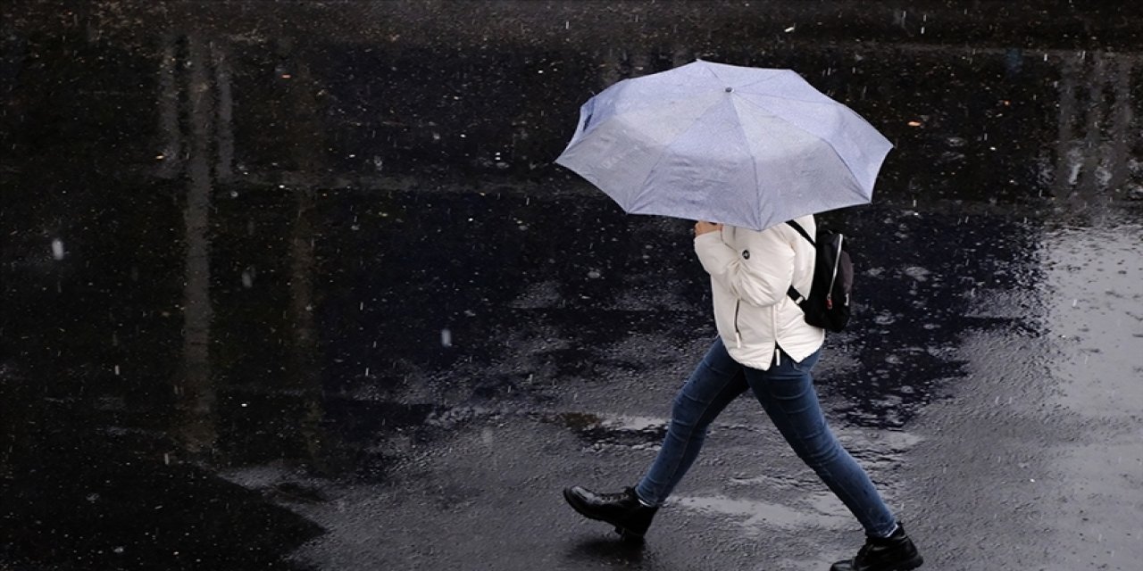 Meteorolojiden yurdun bazı bölgeleri için  sağanak uyarısı