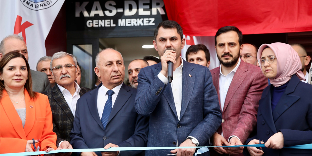 Bakan Kurum, Kas-Der Açılışı ve Kastamonulular Buluşması'nda açıklamalar yaptı