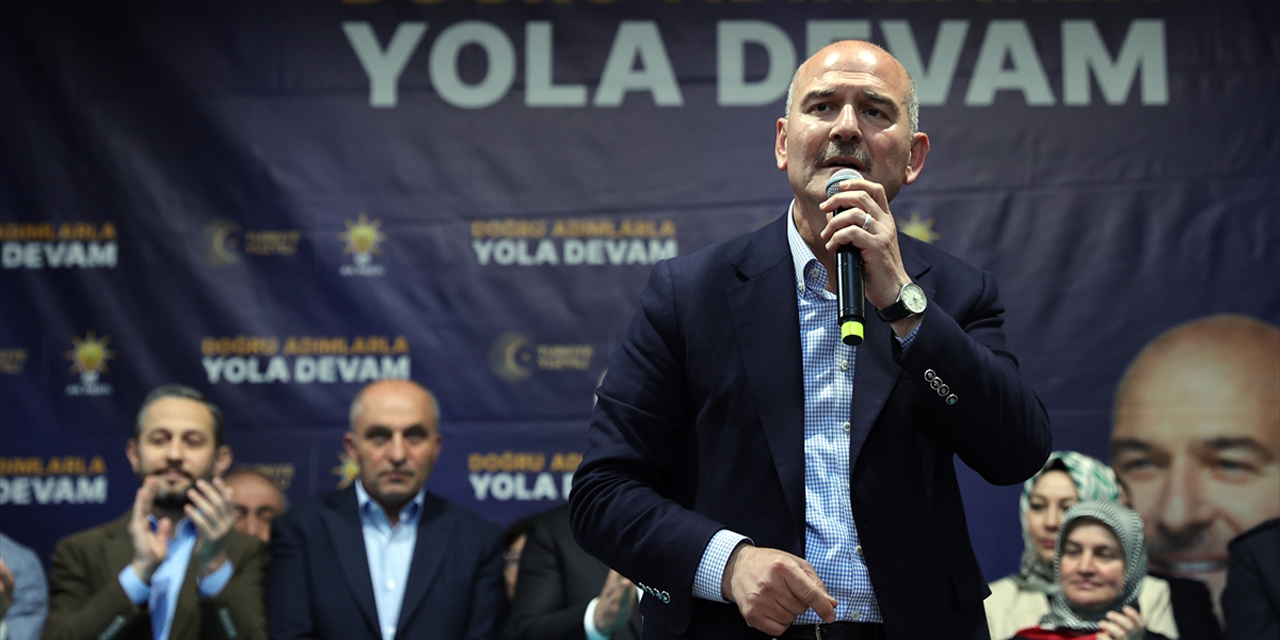 Süleyman Soylu, Beyoğlu mahalle buluşmasında açıklamalar yaptı