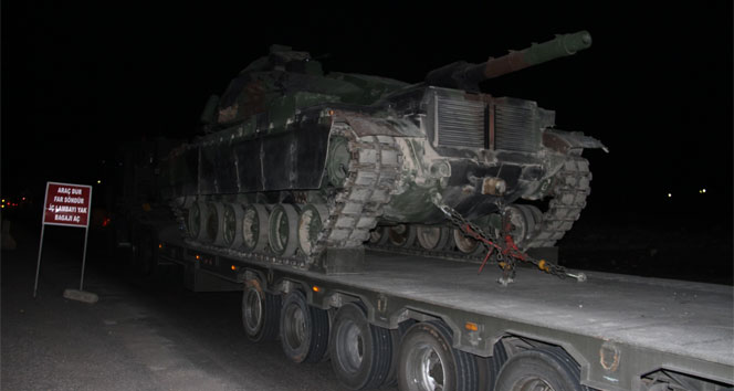 Ankara’dan yola çıkan tanklar Silopi’de