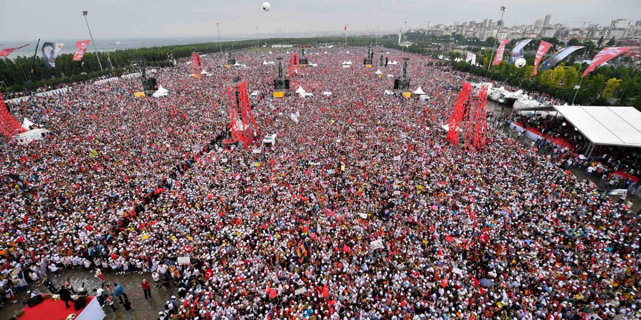 Kemal Kılıçdaroğlu'nun İstanbul Maltepe Mitingi'ne kaç kişi katıldı?