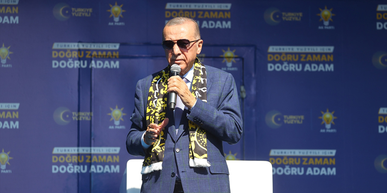 Erdoğan, Edirne'de vatandaşlara sesleniyor