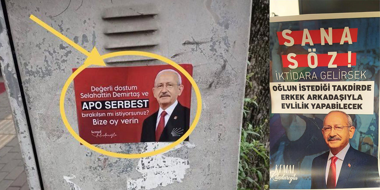 Kemal Kılıçdaroğlu'nun afişleri gündem oldu!