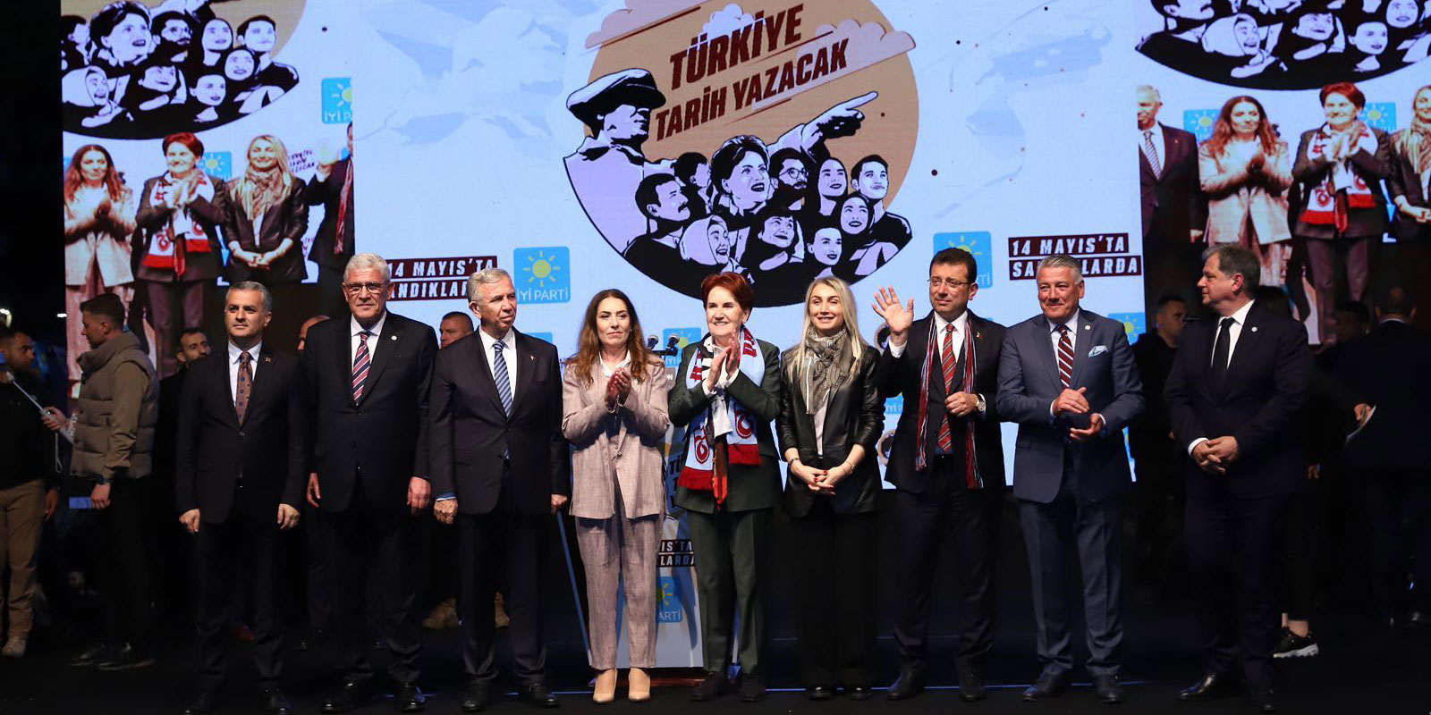 Mansur Yavaş, Ekrem İmamoğlu ve Meral Akşener Trabzon'da