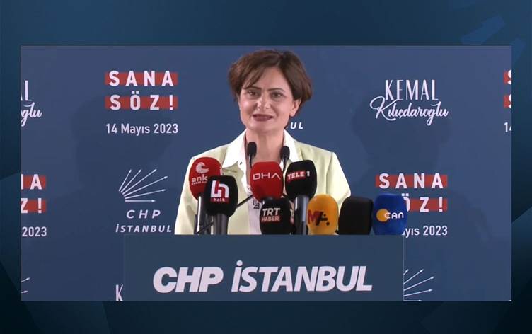 CHP İstanbul İl Başkanı Kaftancıoğlu : Kılıçdaroğlu yüzde 50'yi zorluyor