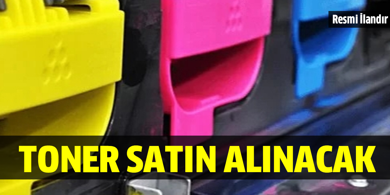 Toner satın alınacak