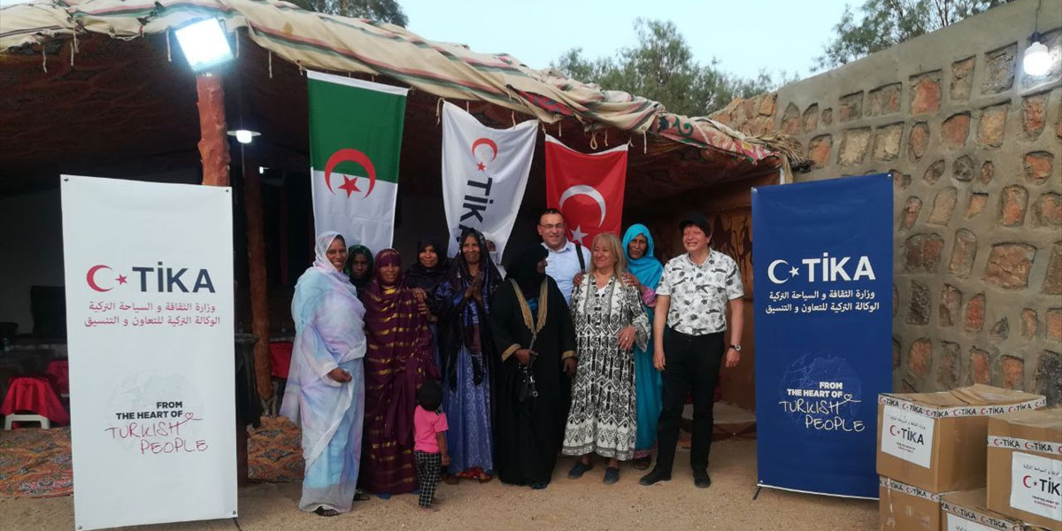 TİKA, Tuareg kadınlara destek oldu
