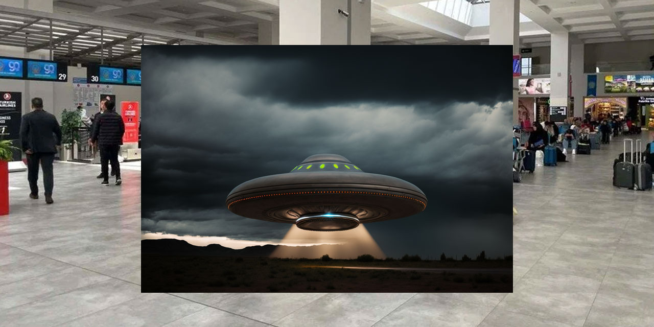 Gaziantep'te UFO mu görüldü? Gaziantep Havalimanı'nda ne oldu? Gaziantep'te UFO telaşı!