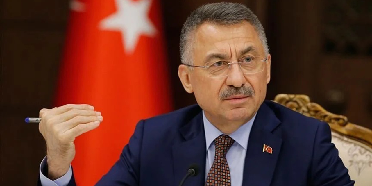 Fuat Oktay: Provokatif eylemi lanetliyoruz