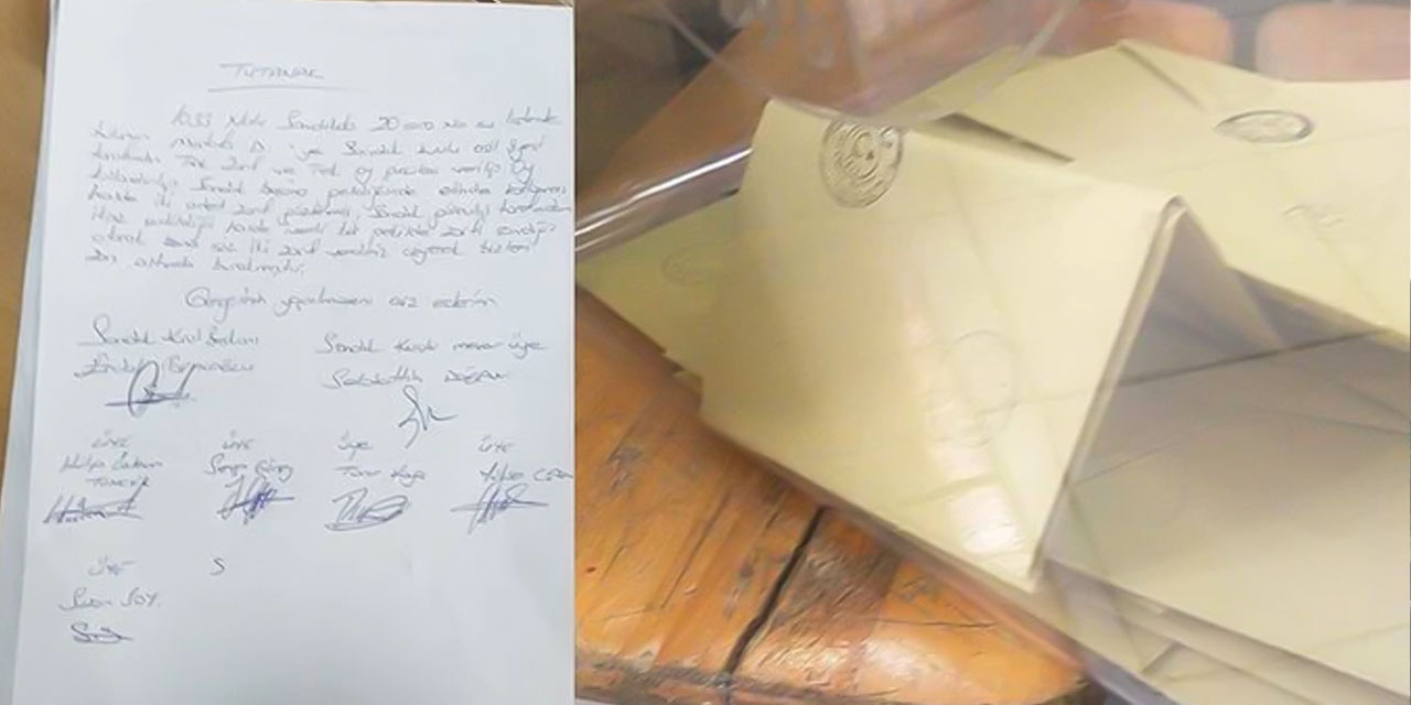 Yalova'da seçim usulsüzlüğü! Dışarıdan getirilen zarfların sandığa atıldığı ortaya çıktı