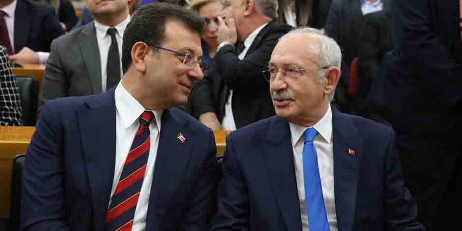 CHP lideri Kılıçdaroğlu, İmamoğlu'nu kabul etti