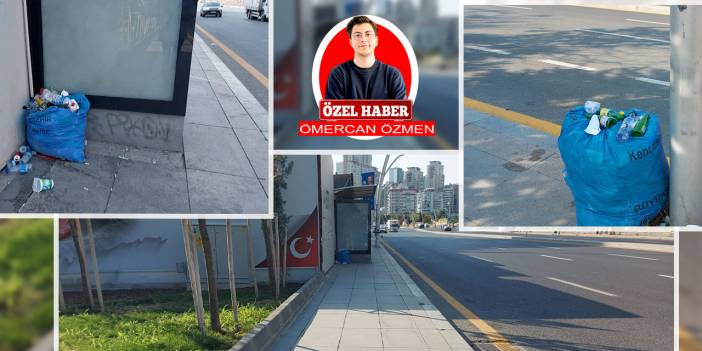 Çukurambar'da Ankara'ya yakışmayan görüntüler: Kaldırılmayan çöp poşetlerinin sırrı ne?