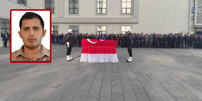 Ankara Emniyet Müdürlüğünde şehit Halil Kara için tören düzenlendi