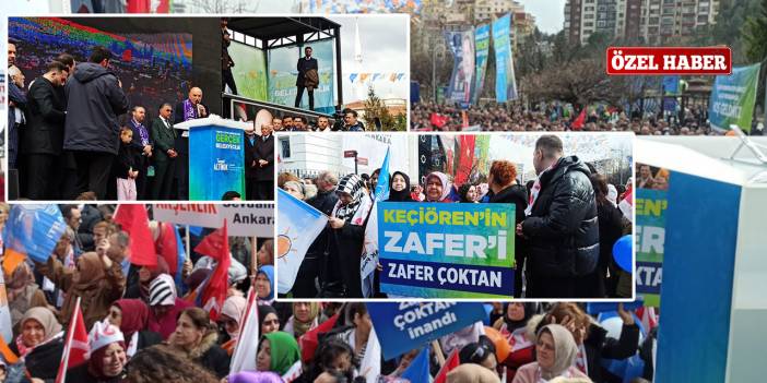 Keçiören Seçim Koordinasyon Merkezi Açıldı: Turgut Altınok ve Zafer Çoktan vaatleri sıraladı!