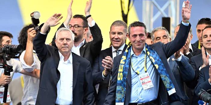 Fenerbahçe'de yeniden başkan seçilen Ali Koç: "Bu yarışın bir kazananı olsun, o da Fenerbahçe olsun demiştik..."