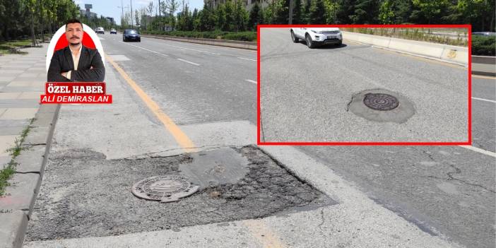 Ankara'da mazgallar tehlike saçmaya devam ediyor