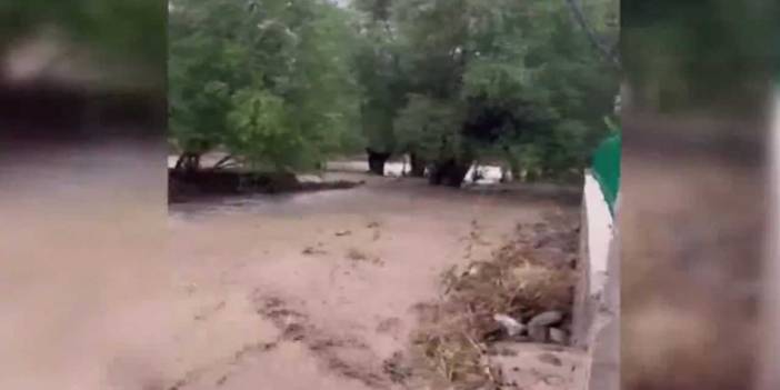 Haymana'da sağanak yağış sele ve trafik kazasına sebep oldu