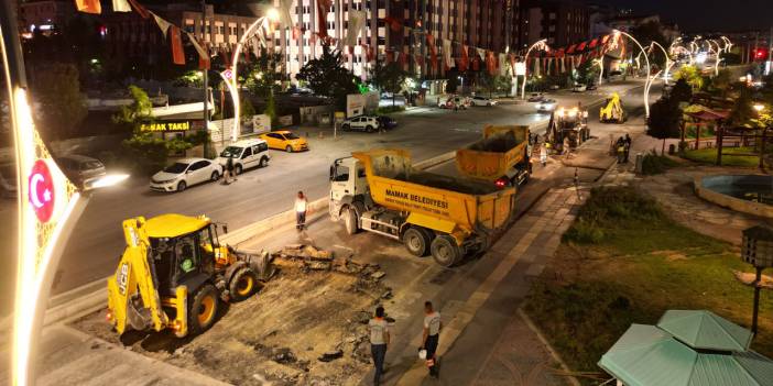 ABB ve Mamak Belediyesinden asfaltlama çalışması: Mamak Caddesi yenilendi