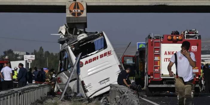 Ankara Polatlı’da 9 kişinin hayatını kaybettiği otobüs kazasında ön rapor tamamlandı!