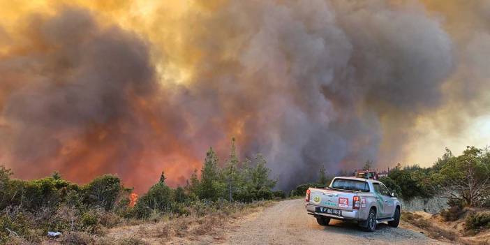 Çanakkale'de yangın büyüyor: 57. Alay Şehitliği ve Conkbayırı ziyarete kapatıldı