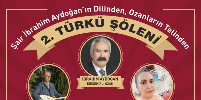 Kırşehir'de 2. Türkü Şöleni düzenlenecek