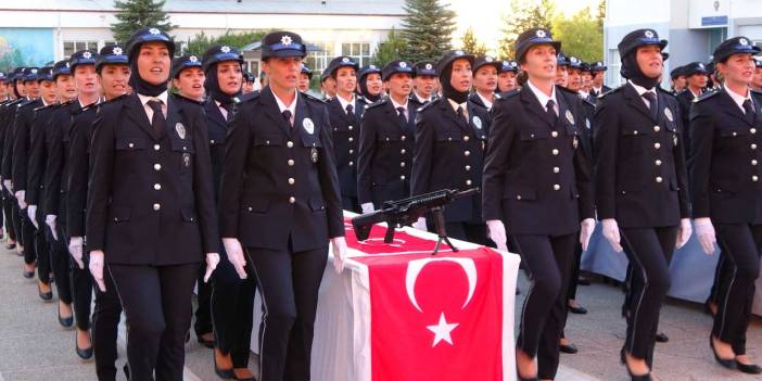 Yozgat'ta 276 kadın polis adayı mezun oldu