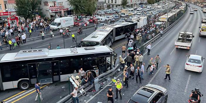 İstanbul'da metrobüs dehşeti: 1 ölü, 45 yaralı