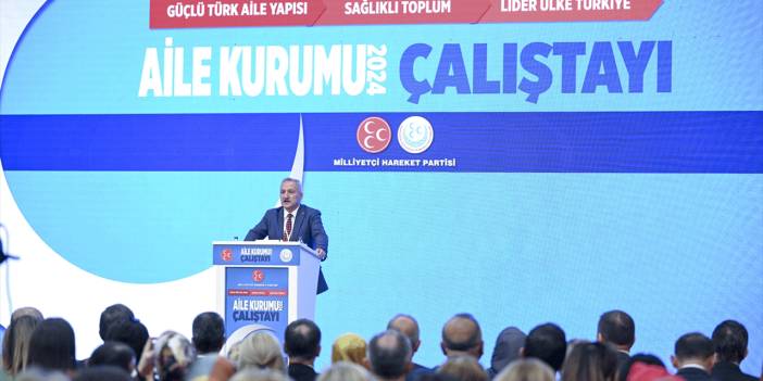 MHP'nin "Aile Kurumu Çalıştayı" başladı