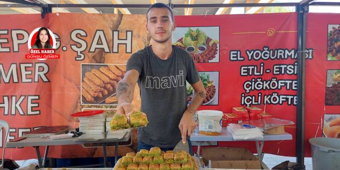 Gaziantepli tatlı ustası Onur Berk: "61 çeşit baklavamız var"