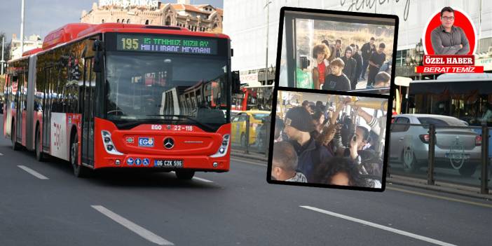 Çubuk'tan sonra Gölbaşı: KYK'da kalan öğrencilerin otobüs isyanı