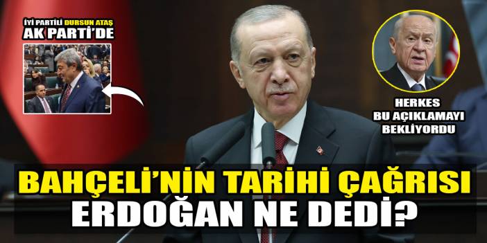 AK Parti Grup Toplantısında dikkat çeken kareler! Herkes Erdoğan'ın bu açıklaması konuşuyor