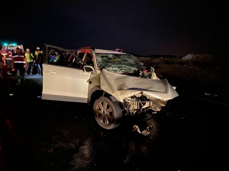 Nevşehir'de iki otomobilin çarpıştığı kazada 4 kişi öldü