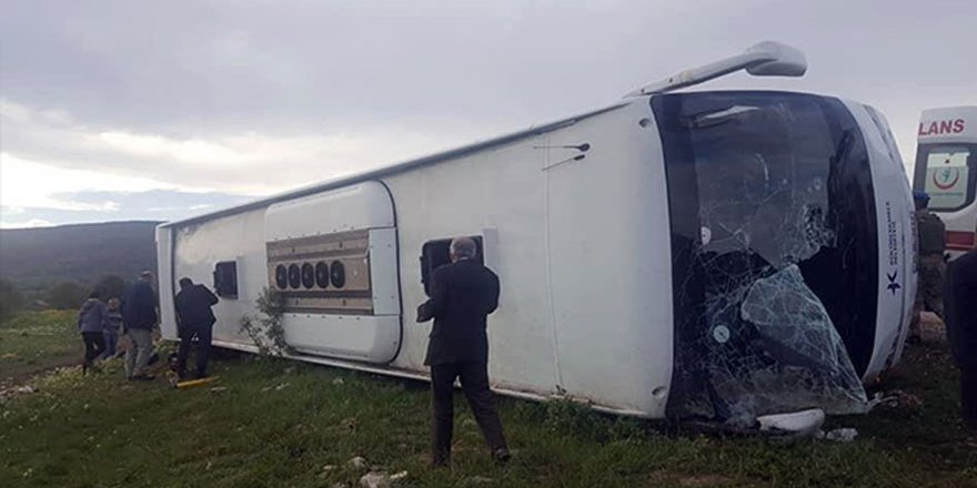 Tokat'ta cenaze dönüşü kaza: 7 ölü,29 yaralı