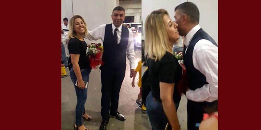 Cani koca eşini öldürmeden önce havalimanından çiçeklerle karşılamış