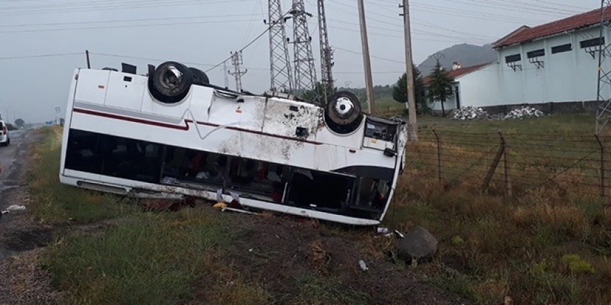 Nevşehir'de trafik kazası: 30 yaralı