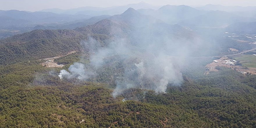 Muğla'daki yangın kısmen kontrol altına alındı